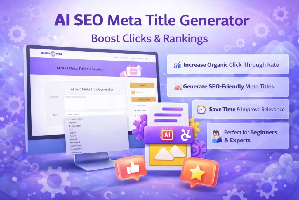 AI SEO meta title generator